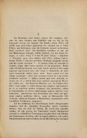 Kritische und paläographische Beiträge zu den alten Sophokles-Scholien : von Peter N. Pappageorg.