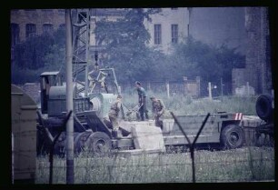 Grenze Wilhelmstr. 26.7.62.