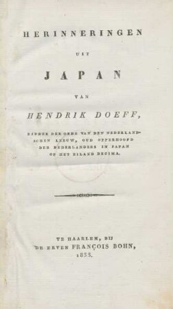 Herinneringen uit Japan