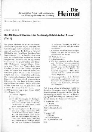 Nr. 6 84. Jahrgang Neumünster, Juni 1977
