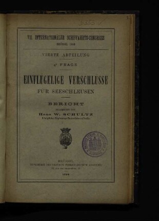 4,4,[1]: Einflügelige Verschlüsse für Seeschleusen