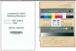 Entnazifizierung Heinrich Kellner , geb. 18.12.1904 (Dachdecker)