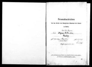 Vautier, Benjamin Marc Louis - Maler 1865 - Mai - 26