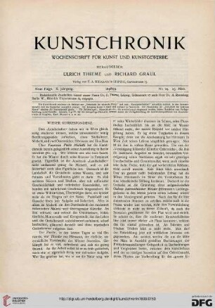 Heft 19 (23. März 1899)