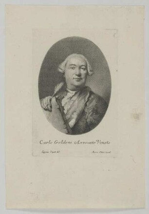 Bildnis des Carlo Goldoni