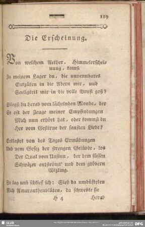 Die Erscheinung