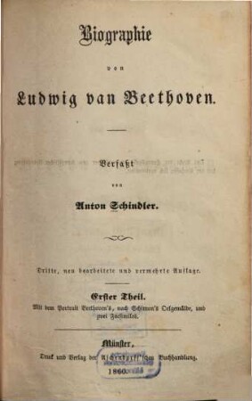 Biographie von Ludwig van Beethoven. 1