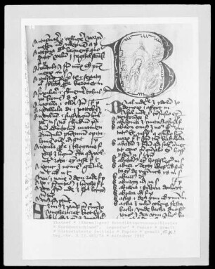 historisierte Initiale