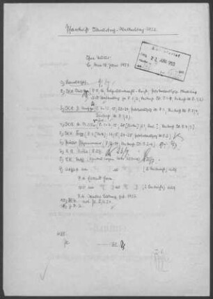 Oberurbach mit Unterurbach und Walkersbach: Visitationsberichte mit Pfarrbericht 1952