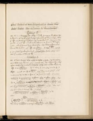 Eulers Beispiele zu seiner Integralrechnung. Zweites Buch. Zweites Kapitel. Über die Trennung der Veränderlichen.