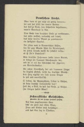 Schreckliche Geschichte