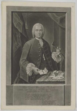 Bildnis des Georg Abraham Neuhofer