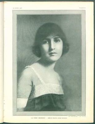 La mujer argentina. : Señorita Mechita Alvear Elortondo