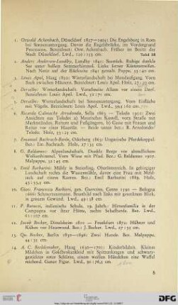 Gemälde Alter und Neuerer Meister (Nr. 1-424)