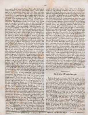 576 Kirchliche Mittheilungen