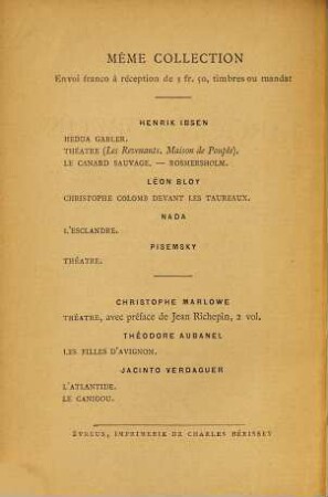 Le Jargon Jobelin de Maistre François Villon
