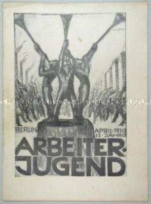 Monatszeitschrift der SAJ "Arbeiter-Jugend"