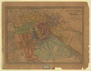 Neuester Grundriss von Berlin