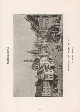 Der Marktplatz zu Pirna