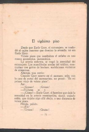 El vigésimo piso
