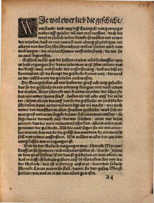 Ain Sermon an dem Ostertag : Die hystori oder geschicht der auffersteeung Christi inn ain ordnng gebracht ; Der nutz vn[d] die frucht der auffersteeung Christi, weliches allayn gnug ist zu wissen aim jeden Christe[n] zu der seligkait