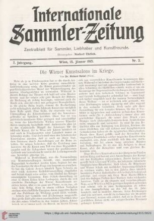 Nr. 2. (15. Jänner)