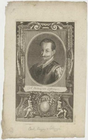 Bildnis des Carl, Hertzog von Lothringen