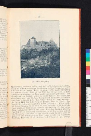 Die alte Cadolzburg.