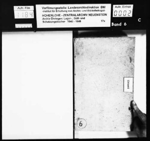 Lager- und Gültbuch über Neureut.