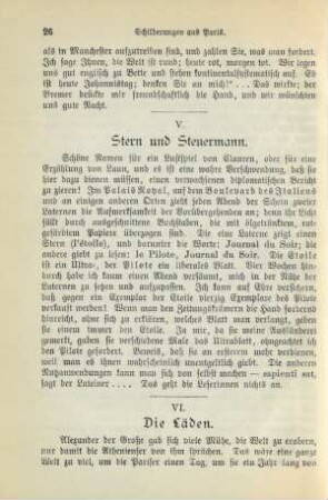 V. Stern und Steuermann