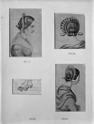 Trachtenbilder: Mädchen aus Mendrisio