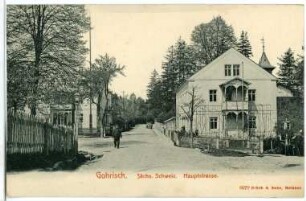 Gohrisch. Hauptstraße