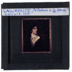 Lawrence, Bildnis eines jungen Herrn