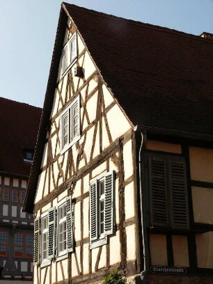 Fachwerkhaus im Stadtzentrum von Michelstadt/Odenwald