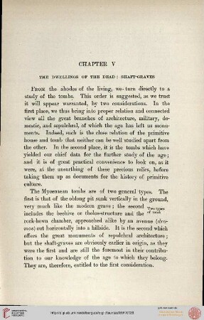 Chapter V: The Dwellings of the Dead: Shaft-Graves