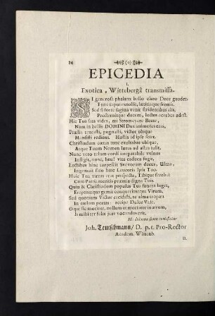 34-82, Epicedia.