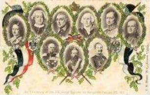 Postkarte zum 200jährigen Bestehen des Königreichs Preußen