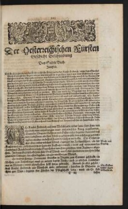 Das Sechste Buch.