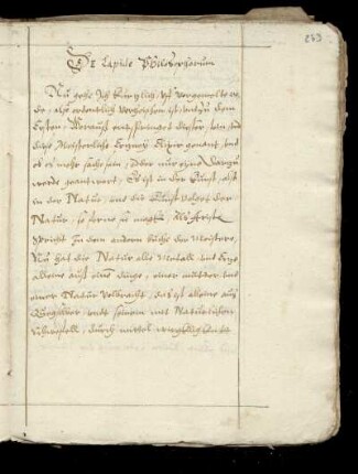 De lapide philosophorum, dt.