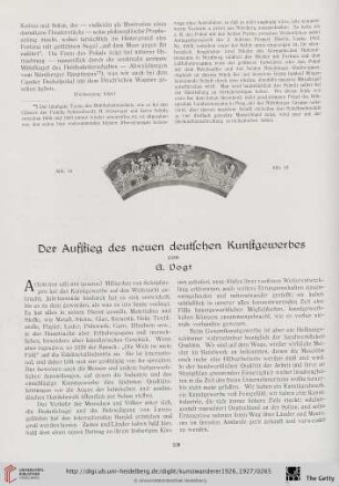 8/9: Der Aufstieg des neuen deutschen Kunstgewerbes