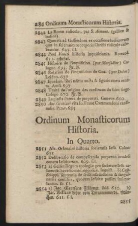 Ordinum Monasticorum Historia
