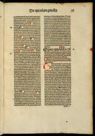 283r-285v, 53. Opus quoddam collativum de quadam puella que olim in Francia equitavit...