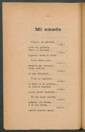 Mi amada