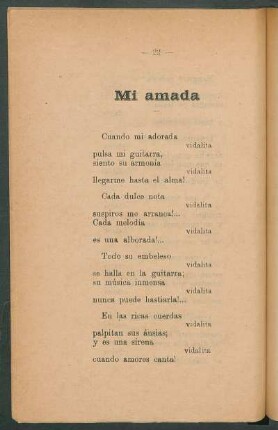 Mi amada