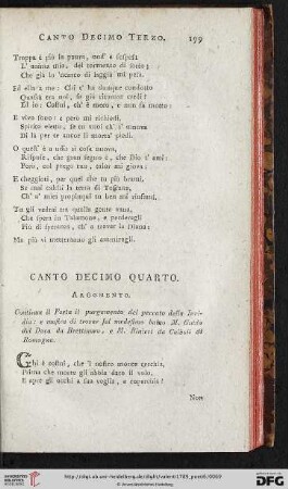 Canto decimo quarto