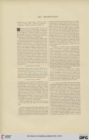 7: Art dramatique, [9]