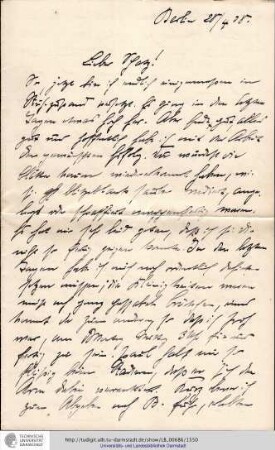 Brief vom 28.04.1908