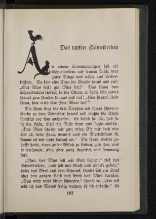 Das tapfere Schneiderlein