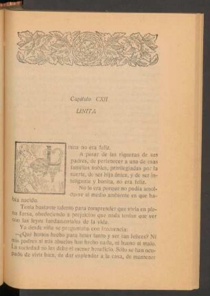 Capítulo CXII - Linita
