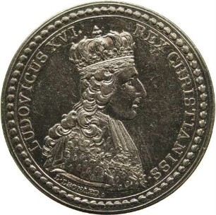 König Ludwig XVI. - Krönung in Reims am 11. Juni 1775